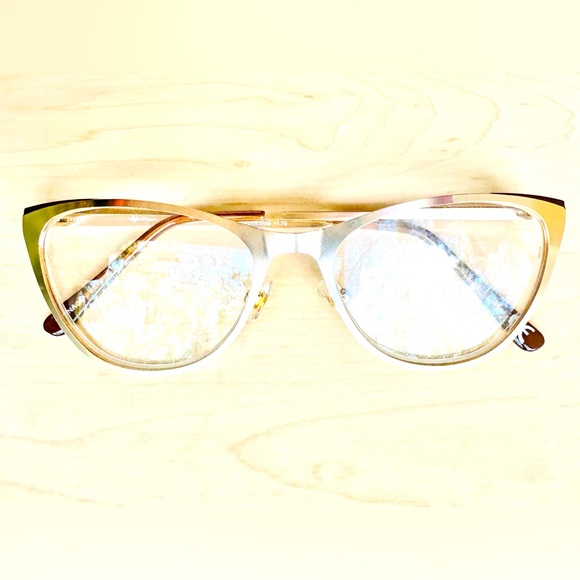 Sofia Vergara Foster Grant gold frame cat reading glasses readers 1.75 NWOT - Picture 8 of 8